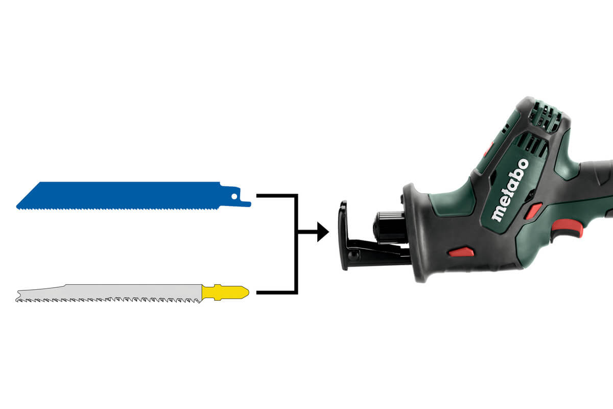 Пила сабельная аккумуляторная METABO SSE 18 LTX Compact 602266800