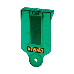 Мишень для лазерных уровней (зеленая) DeWalt DE0730G