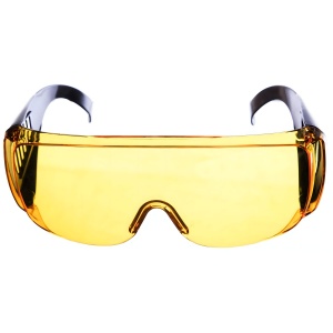 Очки защитные CHAMPION с дужками желтые C1008