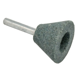 Шарошка абразивная 35 х 25 мм (трапециевидная, тип N, карбид кремния) ПРАКТИКА 641-381